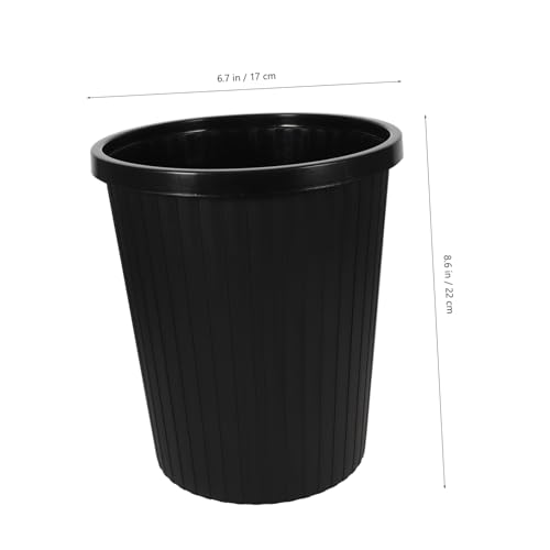 Tapa para basura de plástico con diseño madera SOLUSTRE miniatura 2