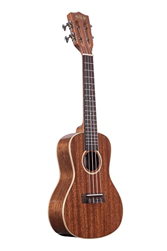 Kala KA-SMH-CG – Gloss Solid Mahogany, Ukulélé Concert - Les Beatles, Paul McCartney, John Lennon, RIngo Starr, George Harrison Kala KA-SMH-CG - Gloss Solid Mahogany, Ukulélé Concert
