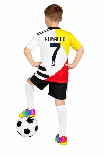 Image of Messi 10 Home Football Jersey T-Shirt((Kid's,Boy's & Men)