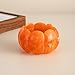 Caiyao Retro Acrylic Chunky Geometric Elastic Bangle Bracelets Colorful Wide Chunky Irregular Resin Wristband Statement Bracelet for Women Fashion Party Wedding Jewelry Gifts (Orange)