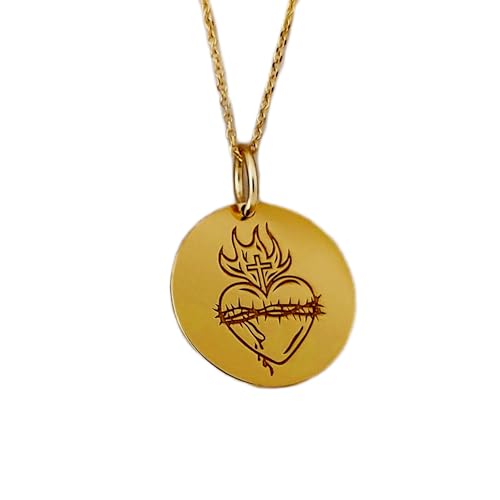 Moneda Jesucristo de plata ley 925 con baño de oro el regalo de joyería ideal