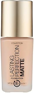 Collection Cosmetics Lasting Perfection Matte Foundation, Full Coverage, 27ml, Fair