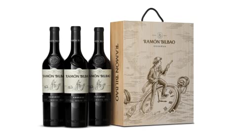 Ramón Bilbao Reserva - Tempranillo Vino Tinto - D.O. Rioja - Pack 3 Botellas De 750 Ml Ramón Bilbao Reserva - Tempranillo Vino Tinto - D.O. Rioja - Pack 3 Botellas De 750 Ml