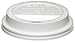 SOLO TL31R2-0007 White Travler Polystyrene Dome Lid for 370 Series 10oz Hot Cups, 3.4"x0.7" (Case of 1,000)