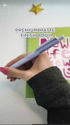 Image of HAUSER MAPLE 0.7mm Mechanical Pencil Blister Pack of 6| Extra Dark & Breakage Resistant Lead | 5 Pastel Shades Matt Finish Body Colours | In-Built Eraser For Quick Erasing | 10 FREE Leads in Each Pack