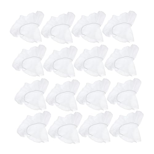 SHERCHPRY 50pcs Disposable Shaped Massage Table Headrest Covers Non Woven Elastic Fitted Pillowcase for Spa and Beauty Salon Use Breathable and Secure Chair Accessories