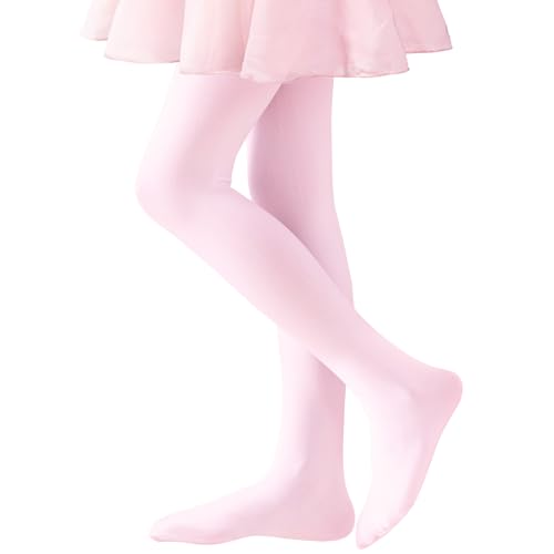 Ballet Tights Girls Dance Tights School Girl Footed Leggings Kids Ultra Soft Pantyhose Stockings Toddler