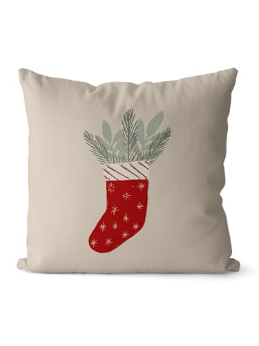 Kit 4 Capas de Almofadas De Natal 45x45 - Moderna 0028