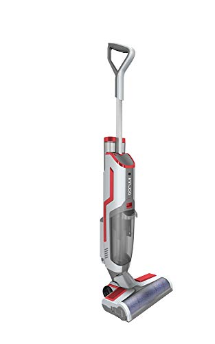 Aspirateur Multifonction sans Fil (150W). Idéal pour sols et Tapis, aspirateur à Solides et liquides, 2 réservoirs d'eau, Aspirer et Laver au même Temps (Couleur Rouge). - Image 7