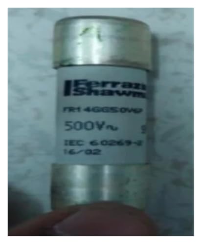 Fusibles de cartucho FR14GG69V6 amperajes de 2A a 50A para mantenimiento 2