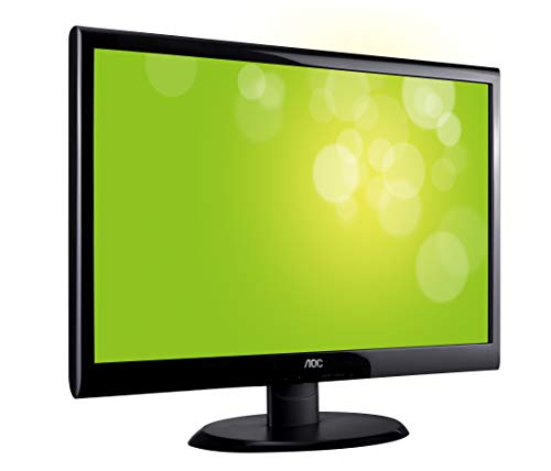 Image of AOC E2450SWH 23.6 Inch 1920 x 1080 Pixels LED Monitor with VGA Port, HDMI Port (Black)