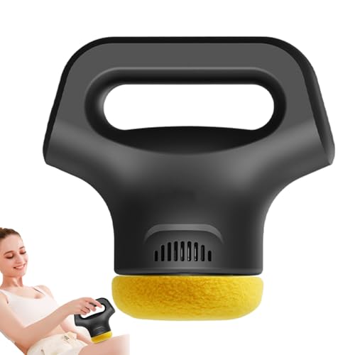 Xijobido Masajeador de Tejido Profundo para Espalda, Masajeador Manual Portátil de Tejido Profundo para Músculos de Atletas, Portátil para Cuerpo Completo con 3 Cabezales Intercambiables