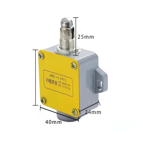 Micro switch JW2-11H/W à galet auto-remis pour circuit électrique de voyage - 3