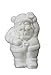 Produktbild Italveneta Didattica 9138  Set 2 Weihnachtsmann aus Polystyrol, Höhe 240 mm, weiß