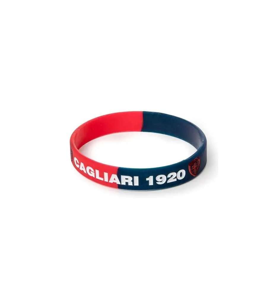 Bracciale in silicone del Cagliari Calcio