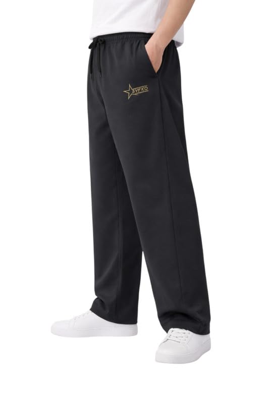 syfko Men's Loose Fit Baggy Track Pants for Men | Oversized Fit Streetwear Trackpants | Comfortable Casual & Gym Bottom Wear Joggers for Men-picture-44