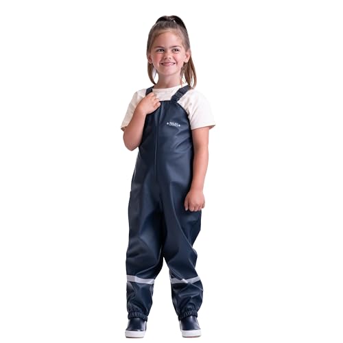 BMS Regenhose Buddelhose Matschhose wasserdicht für Kinder in Marine...