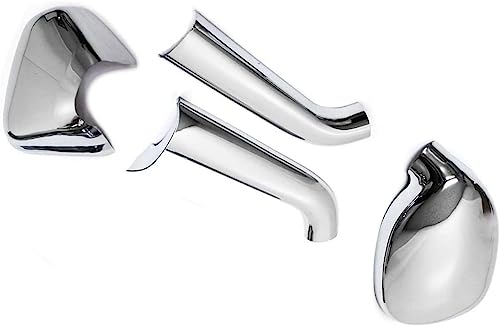 ハイエース ガッツミラーカバー 1/2/3/4/5/6型 メッキ フェンダー ミラーカバー