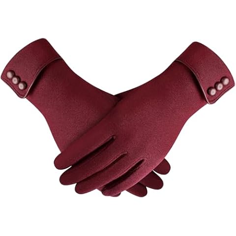 Fullogo Women's Winter Touchscreen Gloves Cover