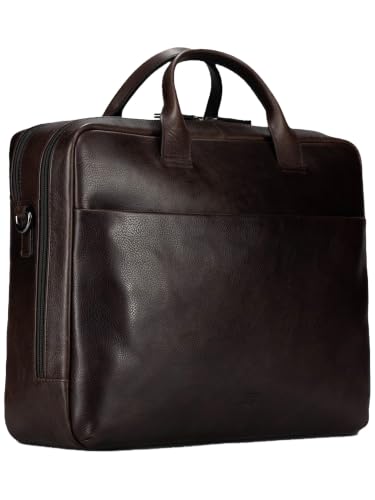 Maletín bolsa de ordenador portátil JOST Cuero London Business Bag