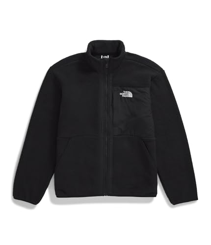 Image of THE NORTH FACE Boys' Yumiori Full Zip Jacket | Lightweight Fleece Coat, Embroidered Logo & Zip Chest Pocket