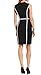 Calvin Klein Women's Petite Sleeveless Piped Sheath Dress
