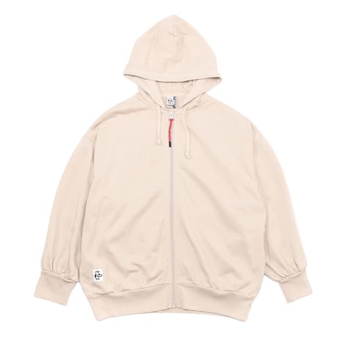 [チャムス] フード付きトレーナー Lady's Balloon Sleeve Zip Parka LP レディース Greige