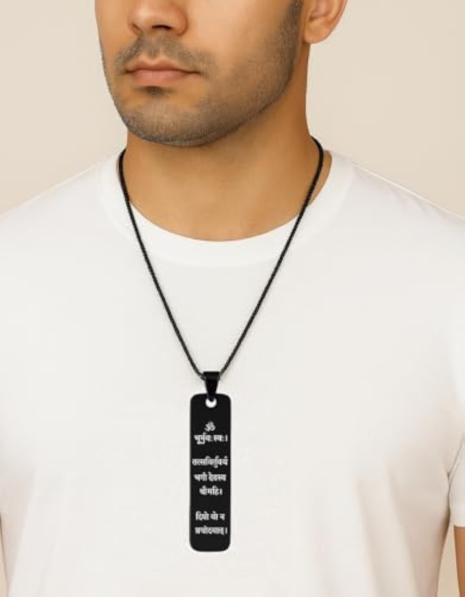 Set of 2 Stainless Steel God Shiva Locket Pendants