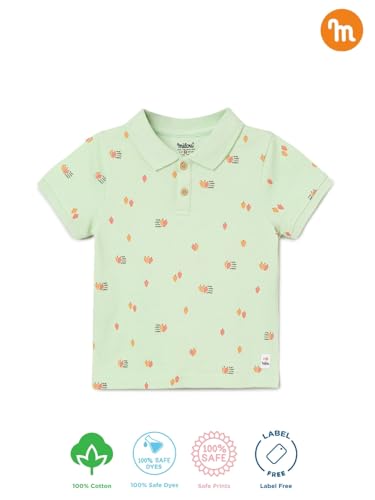 Image of Milou Baby-Boy's Cartoon Regular Fit Polo Shirt