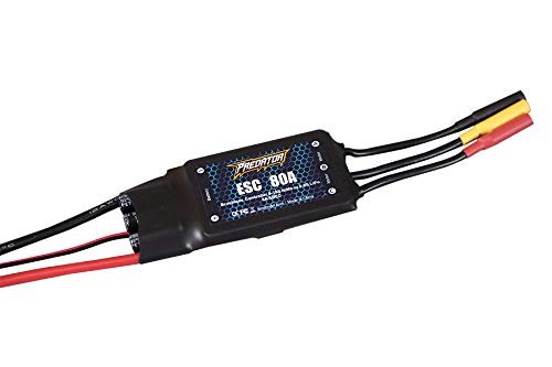 80A ESC 5A SBEC XT60(300mm,4.0mm Motor Connector)