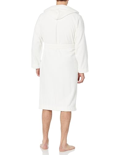 HUGO Mens Knee Length Hooded Terry Robe2