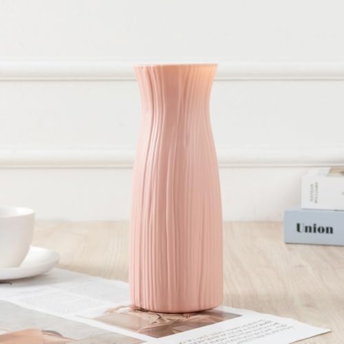 Vase décoratif 24 cm incassable blanc/rose Eawfgtuw