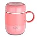 DrinkPod LGB-280P Mug isotherme, Acier Inoxydable, Rose, 12 cm x 8 cm x 12 cm