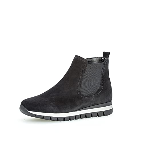 Gabor Damen Chelsea Boots, Frauen Stiefeletten,Wechselfußbett,Komfortable...