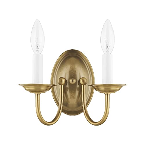 Image of Livex Lighting 4152-07 2-Light Wall Sconce, Bronze