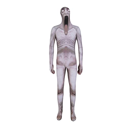 Xyjrnjvh Horrible Role Play Tights 3D Print Halloween Costumes Personality Tights Adult Kids (Gray, Adult-3Xl) #TOP7