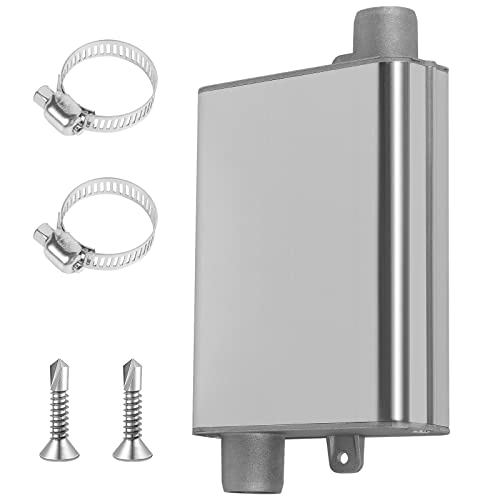 24mm Abgasschlauch Schalldämpfer, Parkheizung Schalldämpfer Set, Auspuff Schalldämpfer Kit, Edelstahl Standheizung Auspuff Schalldämpfer für Eberspacher Webasto Diesel Luft Standheizung