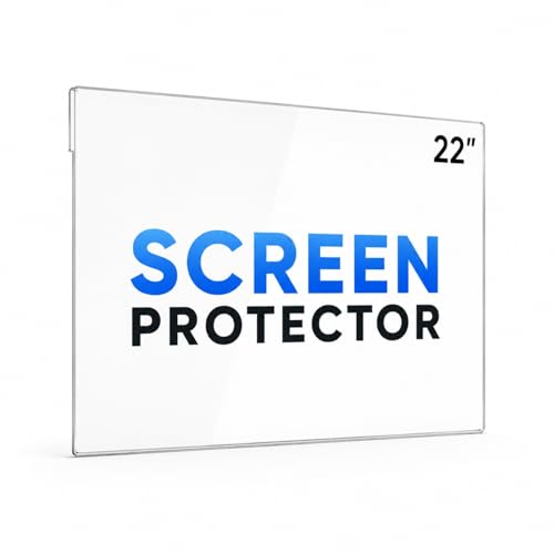 Image of ULTRAMAC 25 inch 3mm Acrylic TV Screen Guard | 9H Hardness | Scratch & Splash Resistant | ISO Certified Protection with Ultra HD Clarity