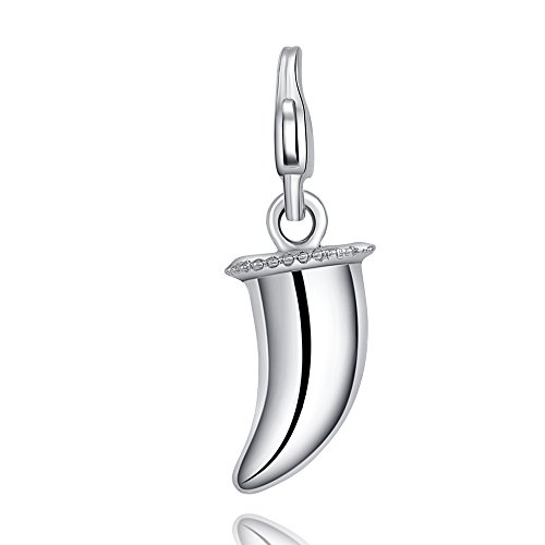 Preisvergleich Produktbild Princesa Charms Anhänger Glückszahn