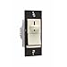 TradeMaster 5Amp Decorator Slide Fan Control Preset with Housing in Light Almond