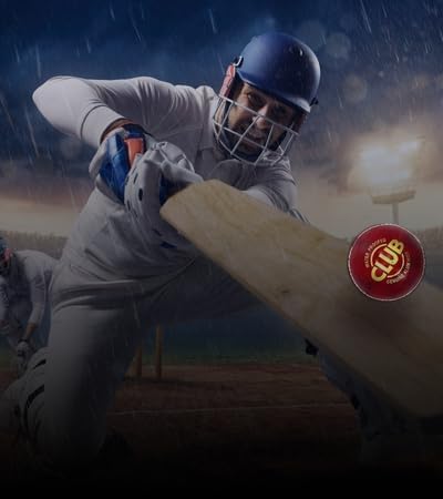 Image of Leather Cricket Ball | Hand Stitched Leather Ball for Practice, Match, and Training | Durable, Water Resistant, Professional Cricket Ball for Club and Academy Use (Pack of 1, Red)