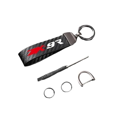 Porte-clés Kawasaki ZX-9R en carbone le cadeau parfait pour motard
