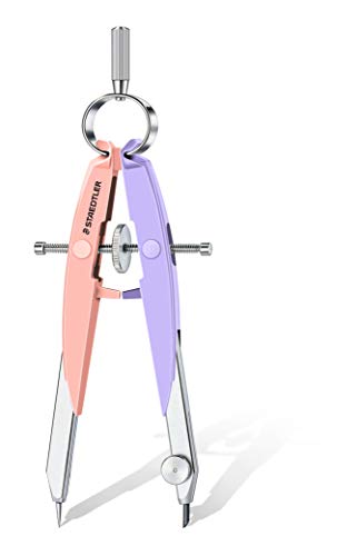 Compas de précision STAEDTLER 556 à broche centrale et réglage micrométrique