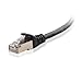 Cable Matters 10Gbps Snagless Long Shielded Cat 6A Ethernet Cable - 200ft, Cat 6A Cable, Cat6A Cord, Ethernet Cord, Black