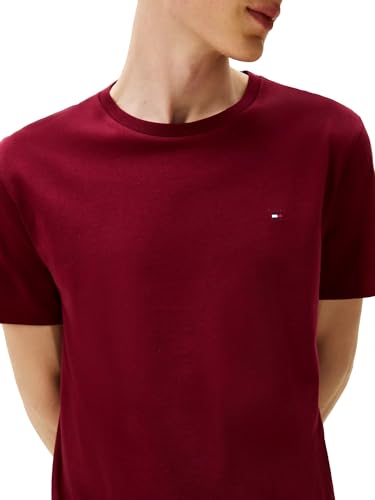 Image of Tommy Hilfiger Men's Stretch Jersey Crew Neck T-Shirt Gray