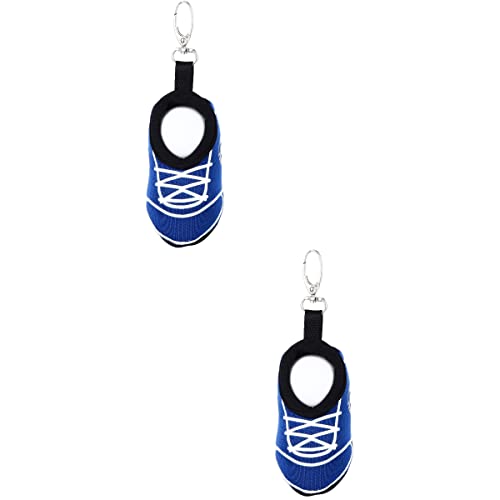 INOOMP 2 Sets Storage Bag Neoprene Accessory Kit Shoe Design Comfortable and Practical