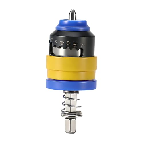 Herramienta Para Tornillos De Pladur - Suministros De Tornillos De Profundidad Ajustable | Puntas Atornilladoras para Posicionamiento | Para Propietarios De Hogar Profesionales Instaladores De