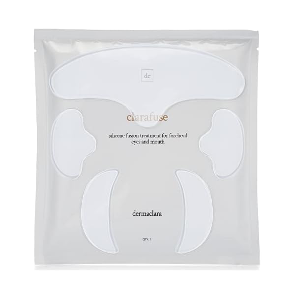 Dermaclara-Silicone-Face-Patches-for-Wrinkles-Fine-Lines-Pregnancy-Safe-Skin-Care-Silicone-Anti-Wrinkle-Patches-Wear-While-Sleeping-Silicone-Gel-Under-Eye-Mask-and-Face-Wrinkle-Patches Dermaclara Silicone Face Patches for Wrinkles & Fine Lines