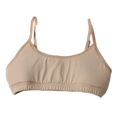 Adira | Beginners Bra for Girls 13-14 Years | Flat Padding for Nipple Coverage | Comfortable Strecthy Cotton | Comfy-Breathable Beginners Bra & Super Soft Material | Pack of 1