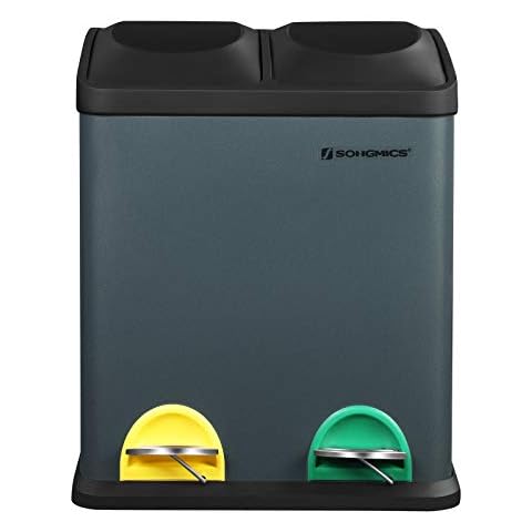 Poubelle de tri SONGMICS LTB30G Cover
